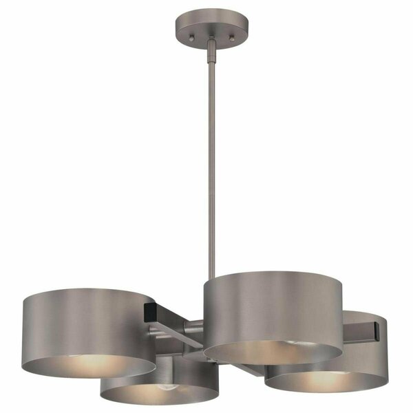 Westinghouse 4 Light Chandelier - Dark Pewter 6368700